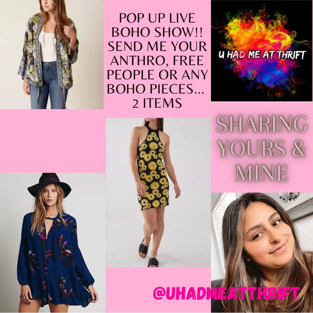 🎉GOING LIVE NOW SHARE SHOW YOURS + MINE🎉 POP-UP - Picture 2 of 6